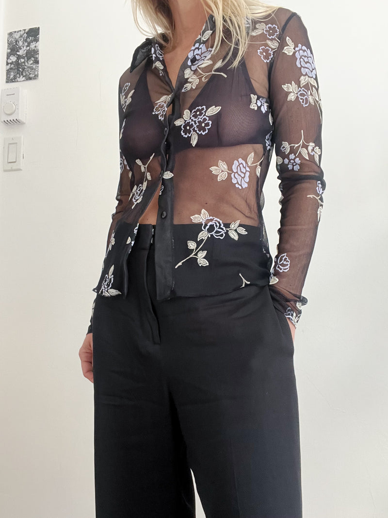 Sheer Blouse
