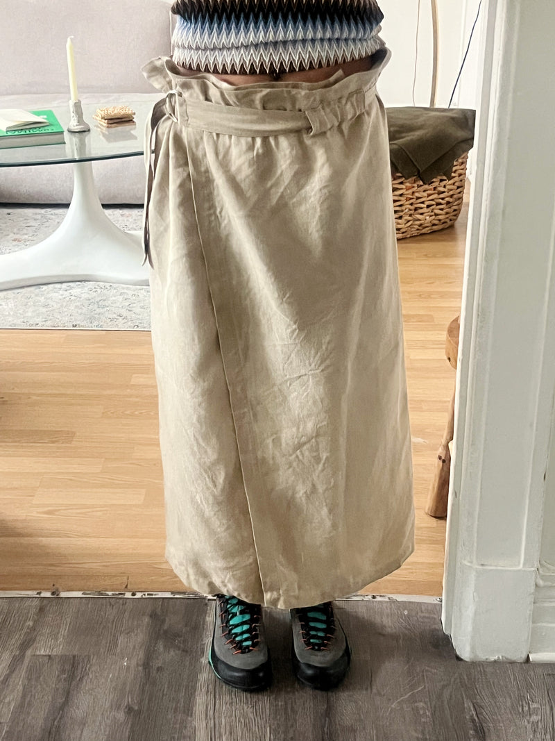 Linen Boho Skirt