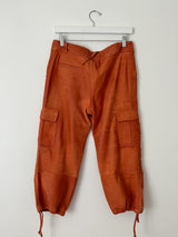 Leather Capri