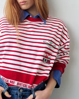 Nautical Wave Sweater