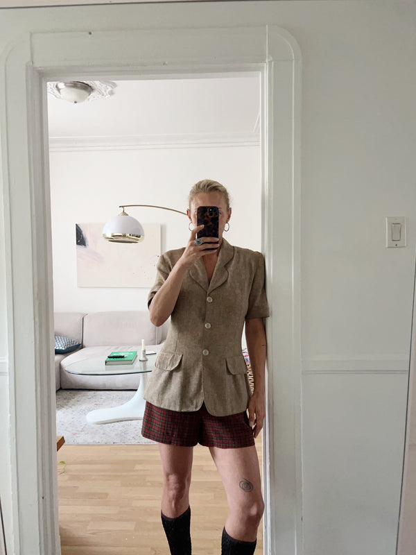 Linen Blazer