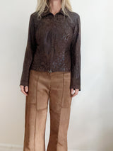 Two Way Zipper Blazer