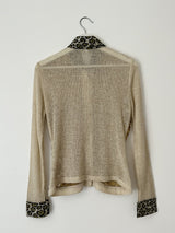 Embroidered Cardigan