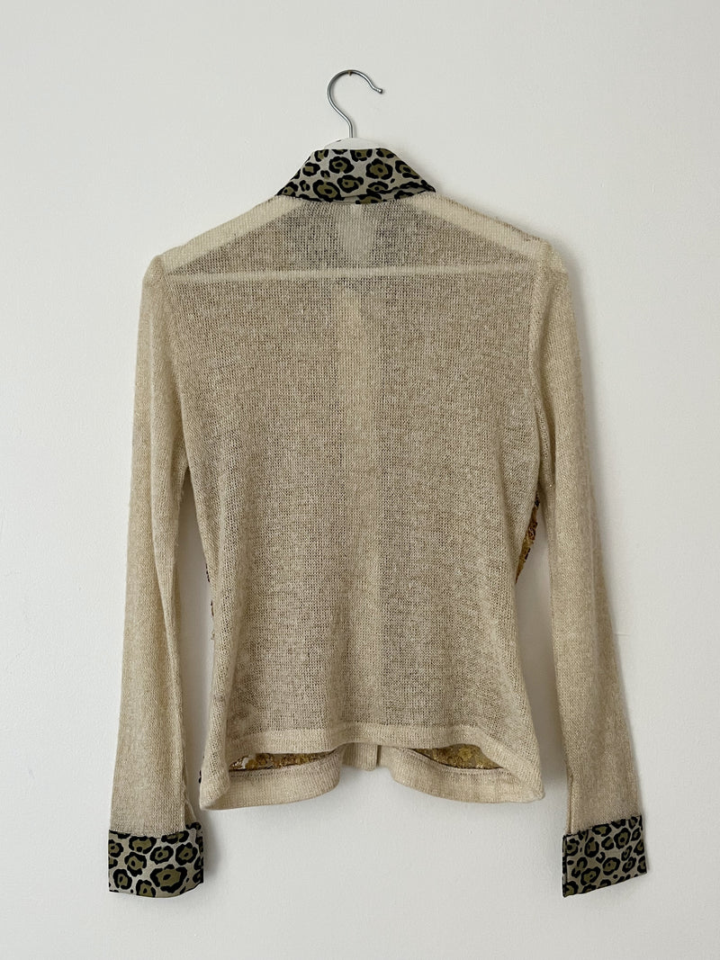 Embroidered Cardigan