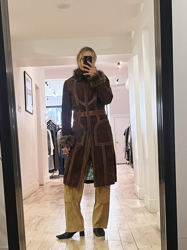 Suede Coat