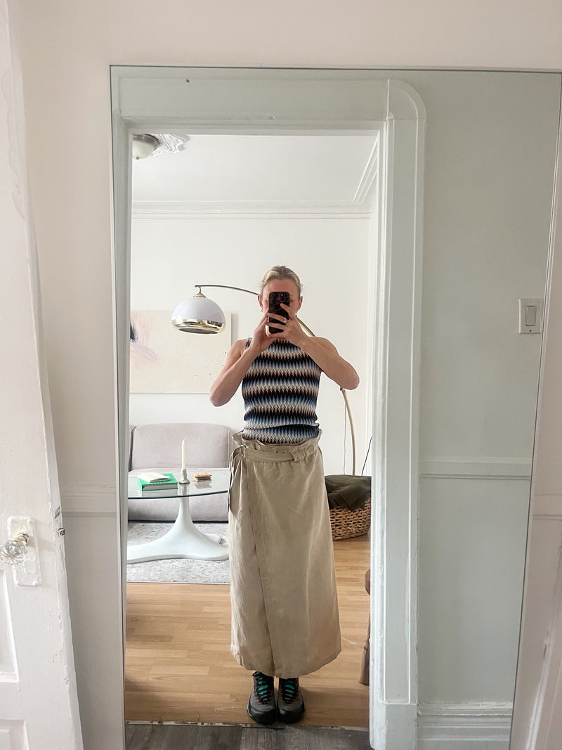 Linen Boho Skirt
