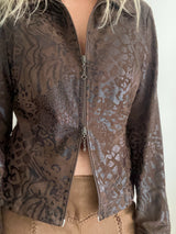 Two Way Zipper Blazer