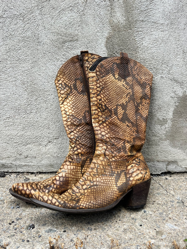 Reptile Cowboy Boots