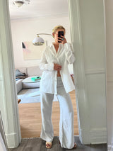 Embroidered Linen Shirt