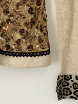 Embroidered Cardigan