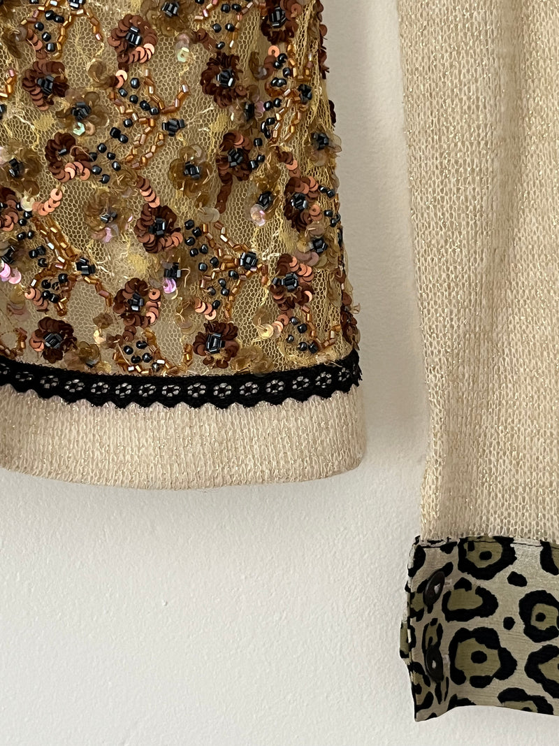 Embroidered Cardigan