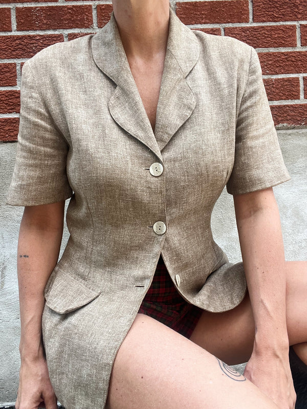 Linen Blazer