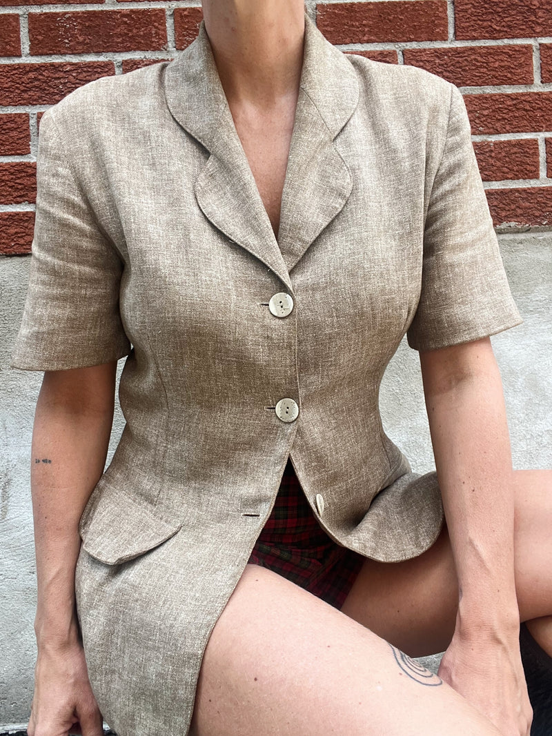 Linen Blazer