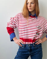 Nautical Wave Sweater