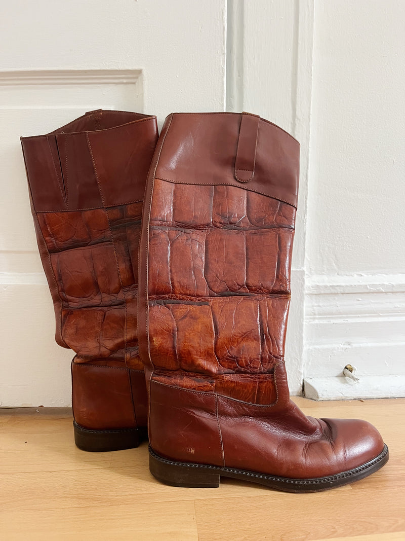 Leather Boots